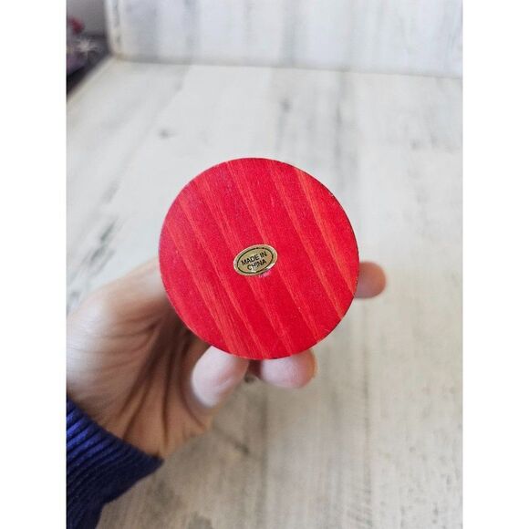 Wooden nutcracker ornament unique Xmas tree vintage - Picture 9 of 9